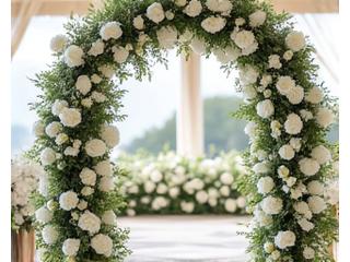 Boda ceremonia flores