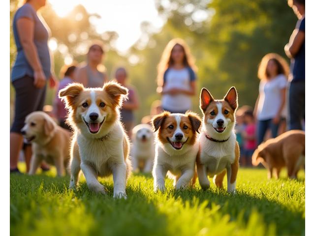 Evento pet-friendly mascotas jardín