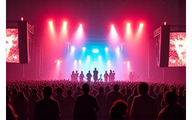 Festival cultural escenario